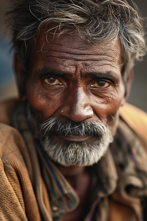 Portrait of a Sadhuの素材