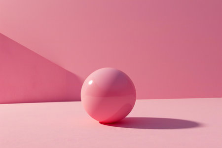 Minimal abstract background, primitive geometrical figures, pastel colors,の素材
