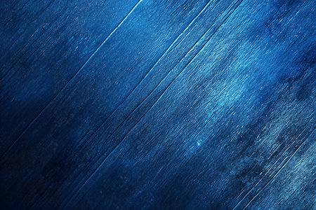 Blue wooden background or texture and gradients shadow. Abstract background.の素材