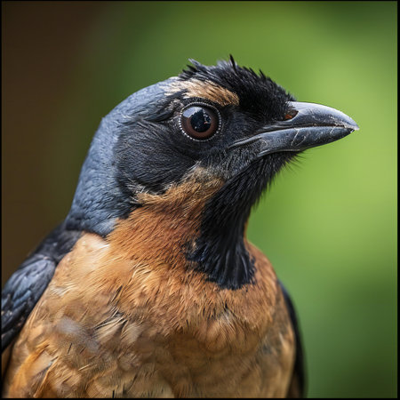 Portrait of a white-throated grosbeak (Grosbeak)の素材