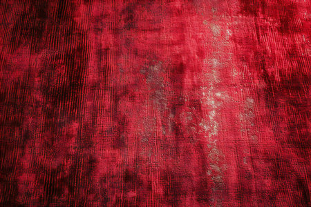 Grunge red background texture with some stains and spots on itの素材