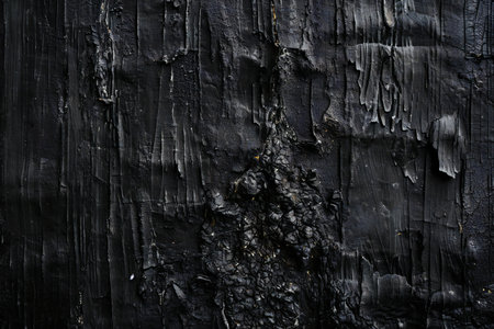 black wood texture with natural patterns. background for design and decoration.の素材