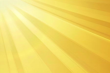 Abstract background with rays of light in yellow colors.の素材