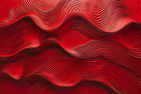 Abstract wavy background.の素材