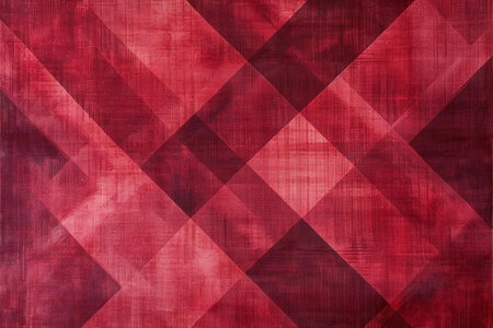 abstract red background with geometric pattern, vintage grunge background textureの素材