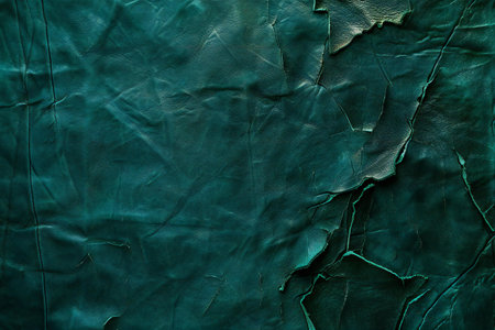 Close up of grunge textured green background. High resolution photo.の素材