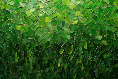 abstract green mosaic wall texture background for graphic design and web designの素材