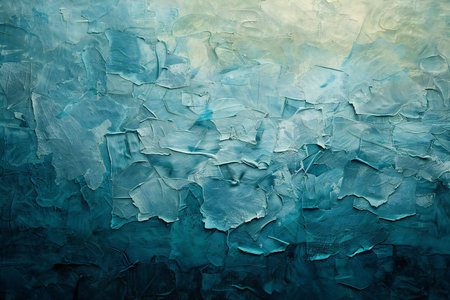 Old blue painted wall. Abstract background for design. Toned.の素材