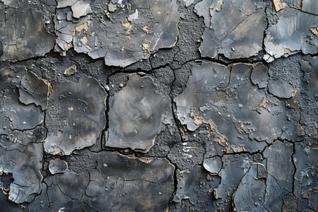 Texture of the old cracked paint on the wall. Abstract background for design.の写真素材