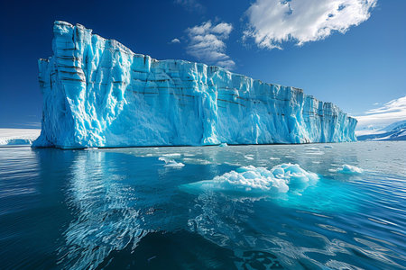 Iceberg in the glacial lagoon of Ilulissat, Greenland