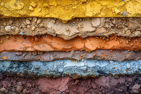 colorful concrete wall texture background. close up of colorful concrete wall