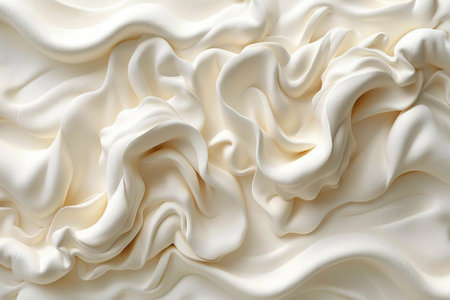 abstract background of white silk or satin luxury cloth texture.