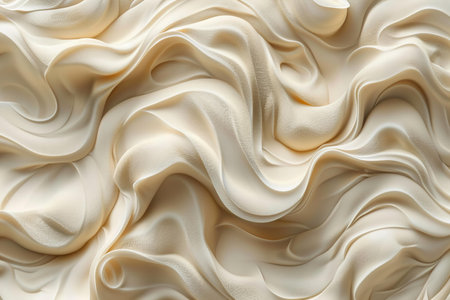 Close up of white silk fabric texture background. Silk fabric texture.の写真素材