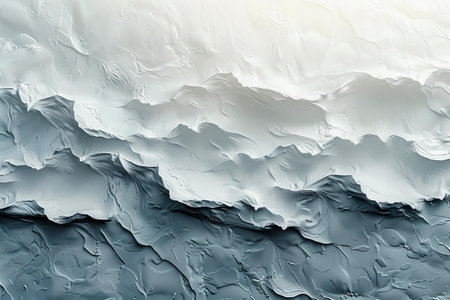 3d rendering of abstract background in white and gray tones. Computer generated graphics.