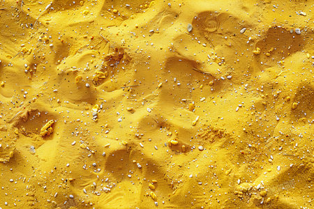 Yellow sand texture. Abstract background and texture for design and ideas.の写真素材