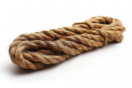 rope isolated on white background. photo icon for game web.