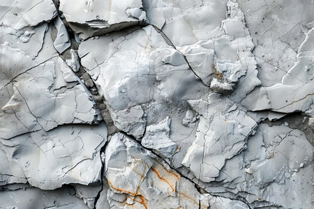 Background of cracked gray stone wall texture. Abstract background for design.