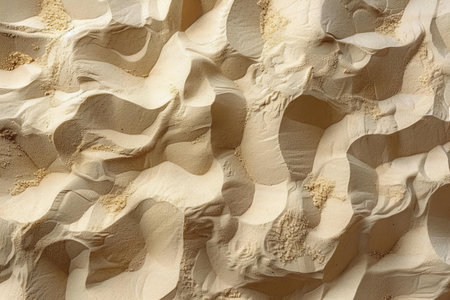 Texture of sand. Abstract background and texture for design. Close-up.の写真素材