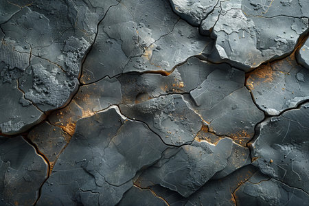 Grunge background with cracks in the stone wall. Abstract background and texture for design.の写真素材