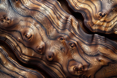Abstract background of wood texture. 3d rendering, 3d illustration.の写真素材