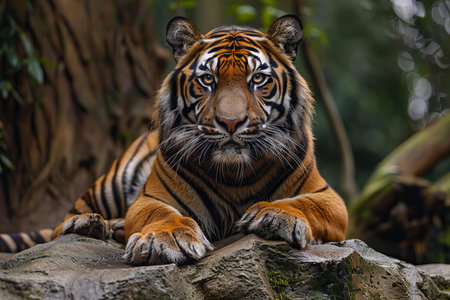Portrait of Sumatran Tiger