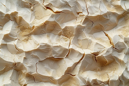 Texture of cracked white paper. Abstract background and texture for design.