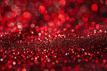 abstract red bokeh background