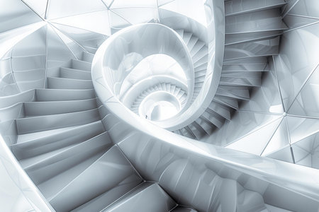 3d abstract computer generated fractal design.Fractal is never-ending pattern.Fractals are infinitely complex patterns that are self-similar across different scalesの写真素材