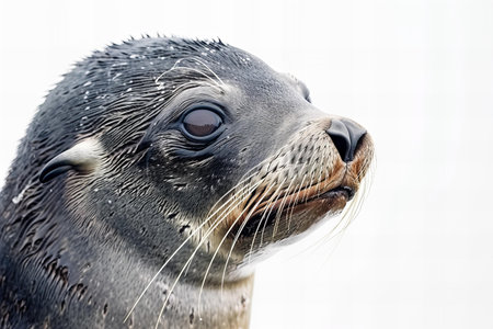 Close up of a sea lion (Arctocephalus pusillus)