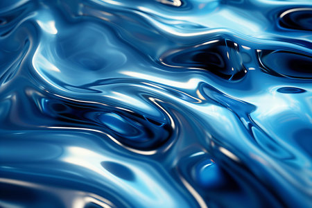 abstract blue background with some smooth lines in it (see more in my portfolio)