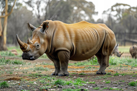 White rhinoceros (Ceratotherium simum)