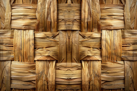 Rattan weave texture for background. Bamboo weave texture.