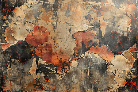 Grunge background with space for text or image. Old paper textureの写真素材