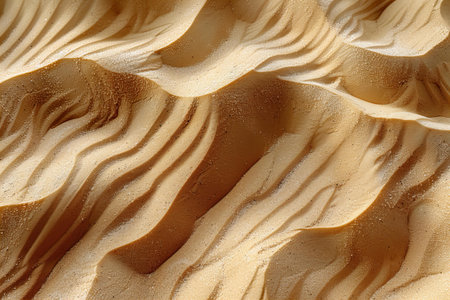 Close up of sand dune texture. Abstract background and texture for design.