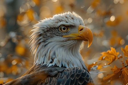 Bald Eagle (Haliaeetus leucocephalus) portrait