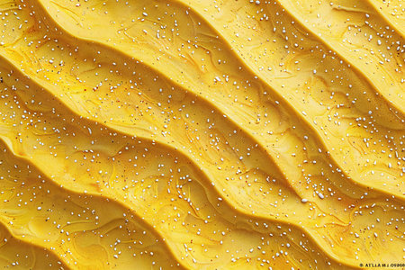 Yellow abstract background. 3d illustration.