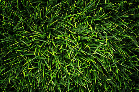 Green grass texture background. Top view of fresh spring green grass.