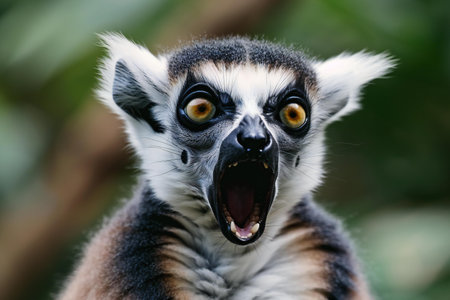 Ring-tailed lemur (Lemur catta) portrait