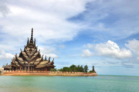 Traditional Thai style architectureの写真素材