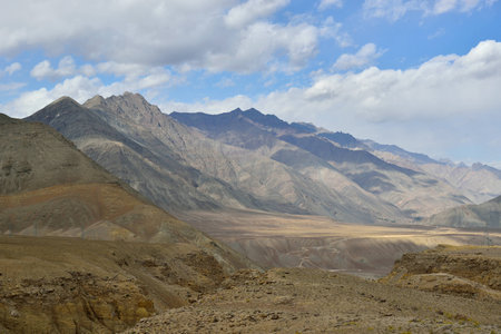 Beautiful view of Leh, Indiaの写真素材