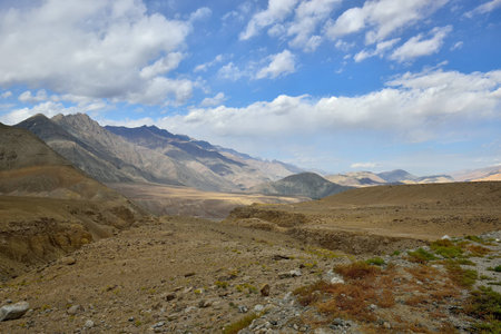 Beautiful view of Leh, Indiaの写真素材