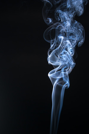The smoke of incenseの写真素材