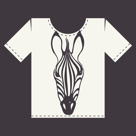 T Shirt Print Designのイラスト素材