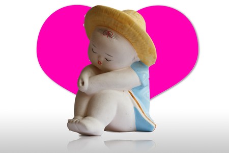 Love girl dollの写真素材