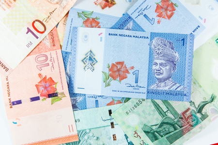 Malaysia Ringgit Noteの写真素材