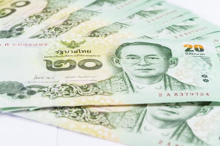 Thai Baht Noteの写真素材