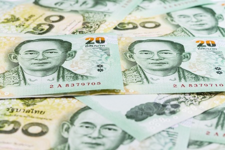 Thai Baht Noteの写真素材