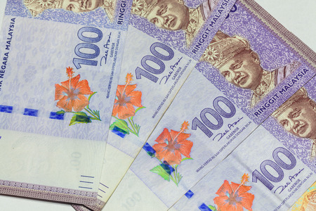 Malaysia Ringgit Noteの写真素材