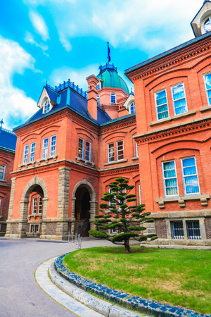 Former Hokkaido Government Office in Sapporo, Japan.のeditorial素材