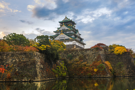 Osaka Castleのeditorial素材